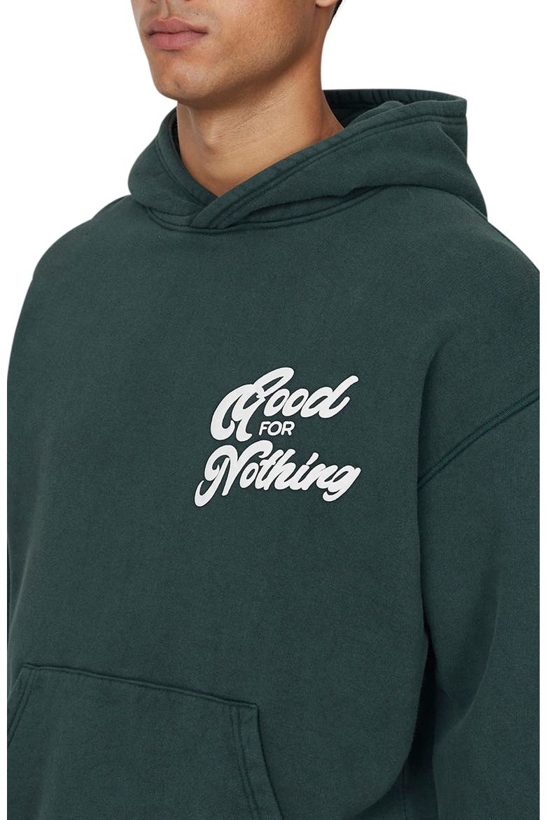 Funk Relaxed  Hoodie, Alternate, color, Green