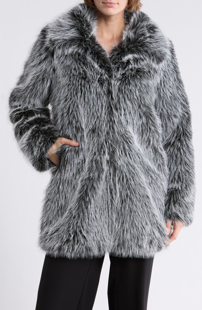 Love Token Victoria Faux Fur Coat, Main, color, 