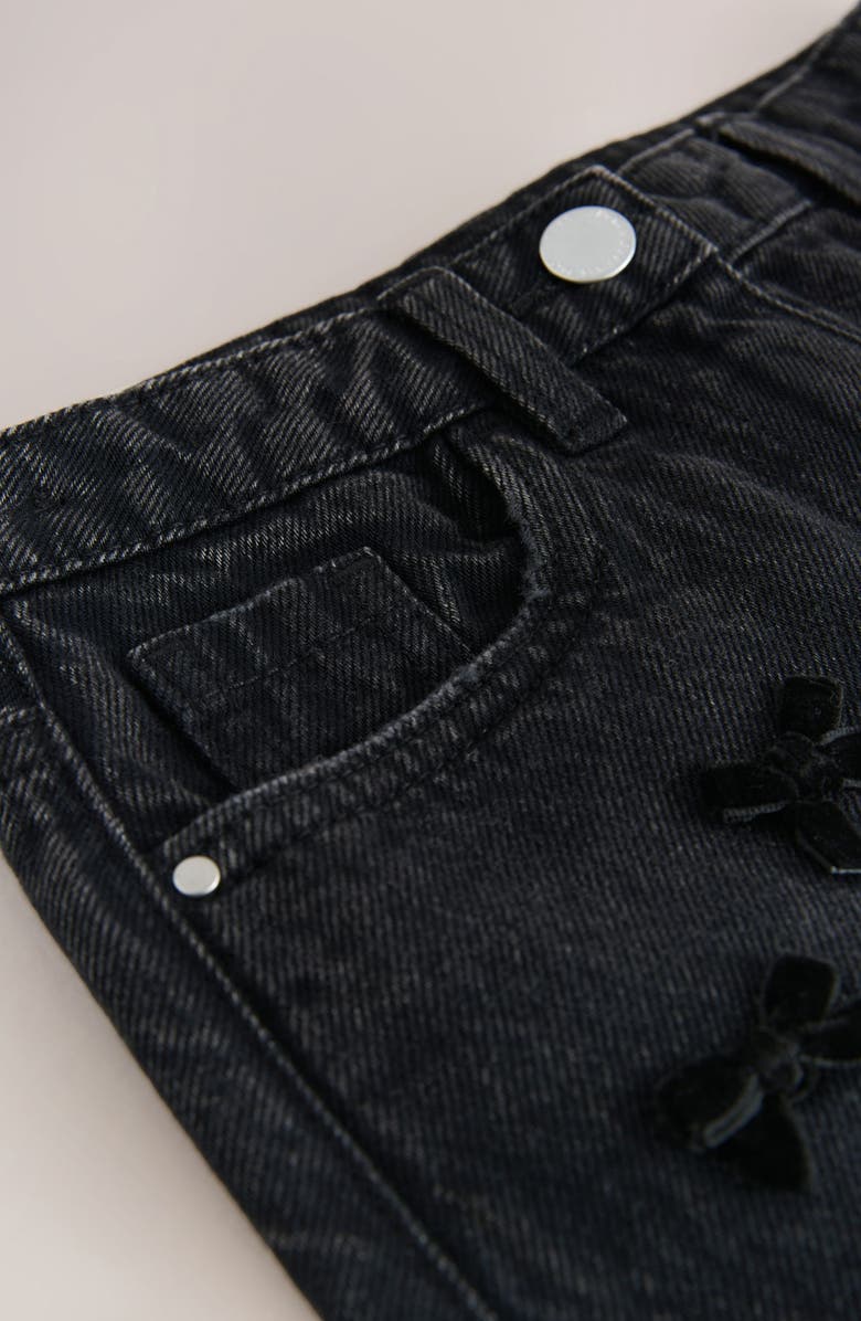 NEXT Kids' Bow Applique Miniskirt, Alternate, color, Grey