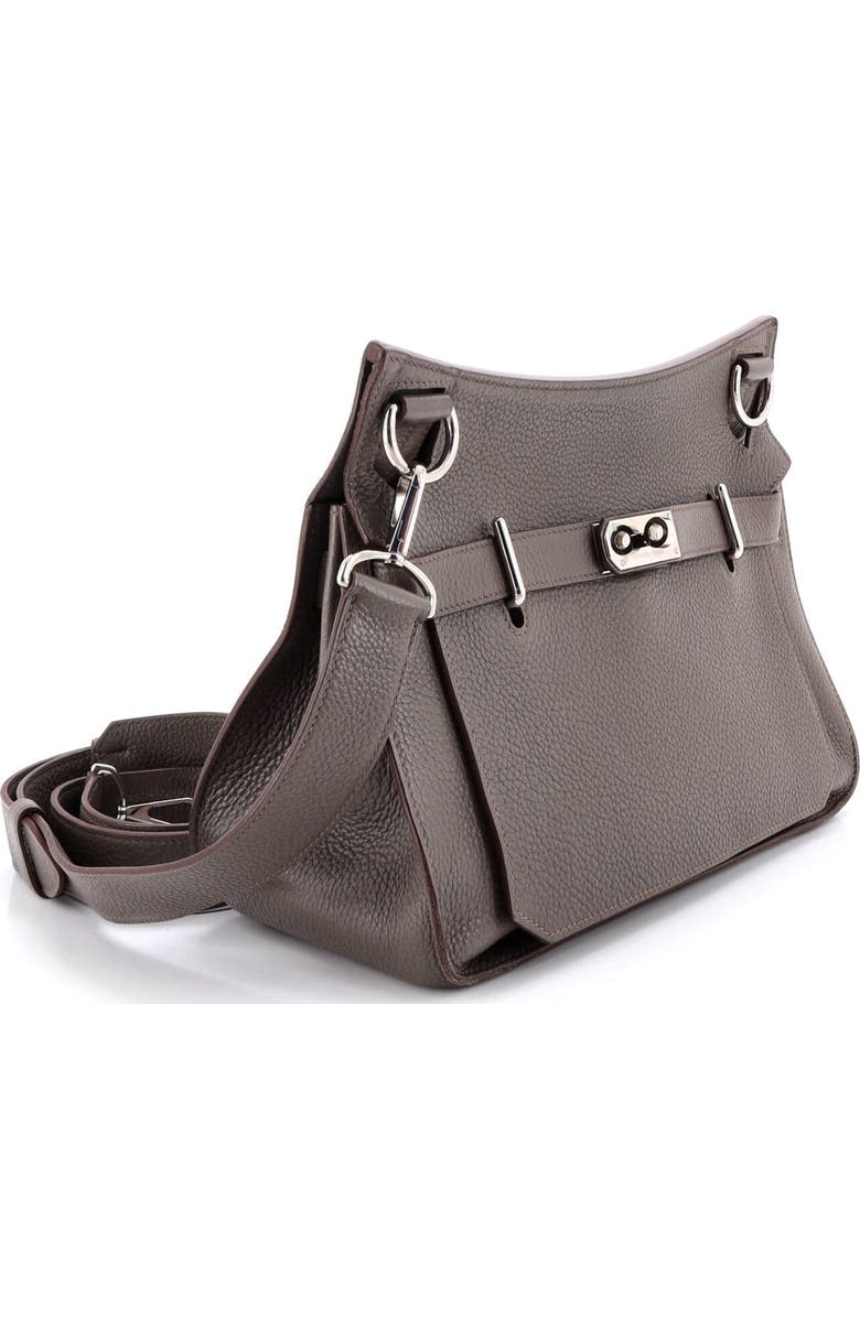 Pre-Owned Hermes Jypsiere Bag Clemence 31, Alternate, color, Etoupe