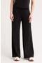 Sandwash Scuba Knit Wide Leg Pants