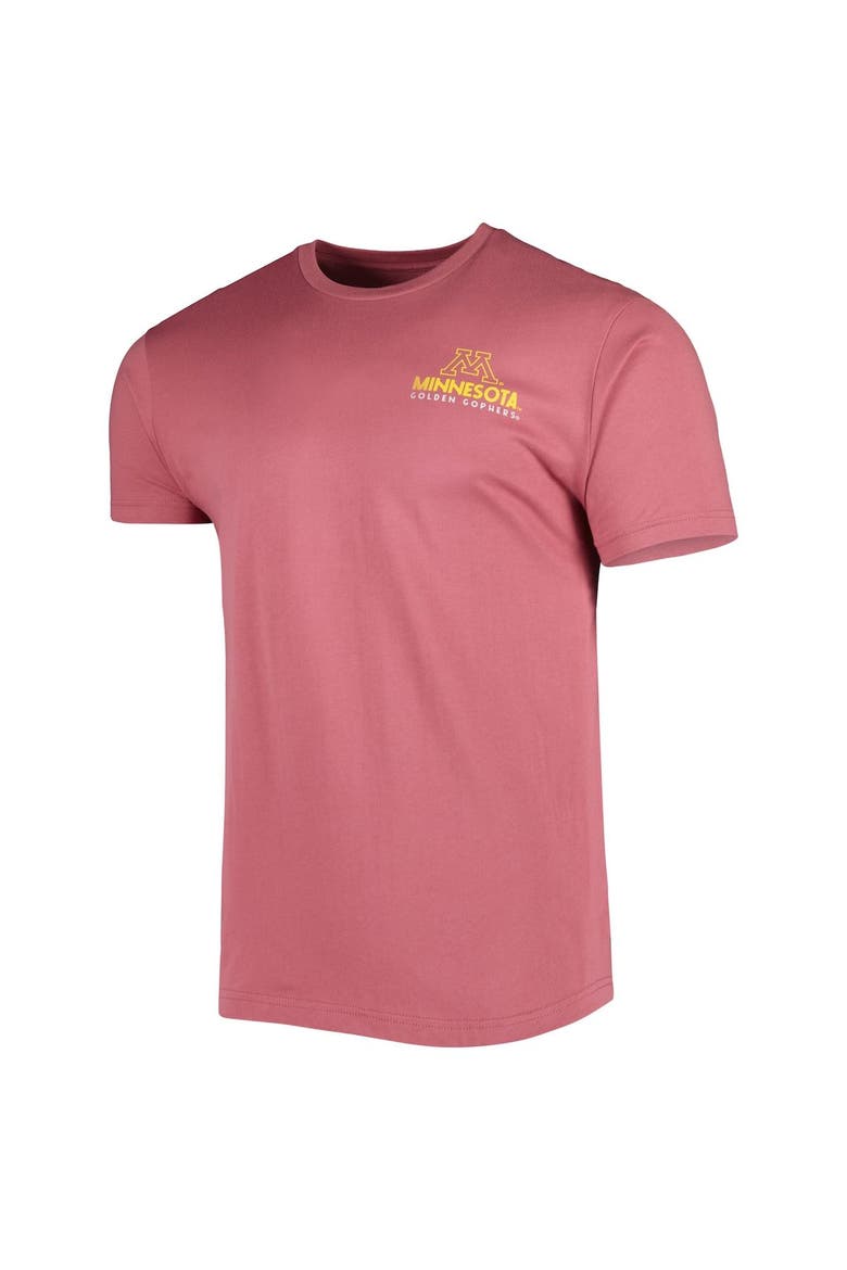 Men's Heathered Maroon Minnesota Golden Gophers Hyperlocal T-Shirt, Alternate, color, Maroon