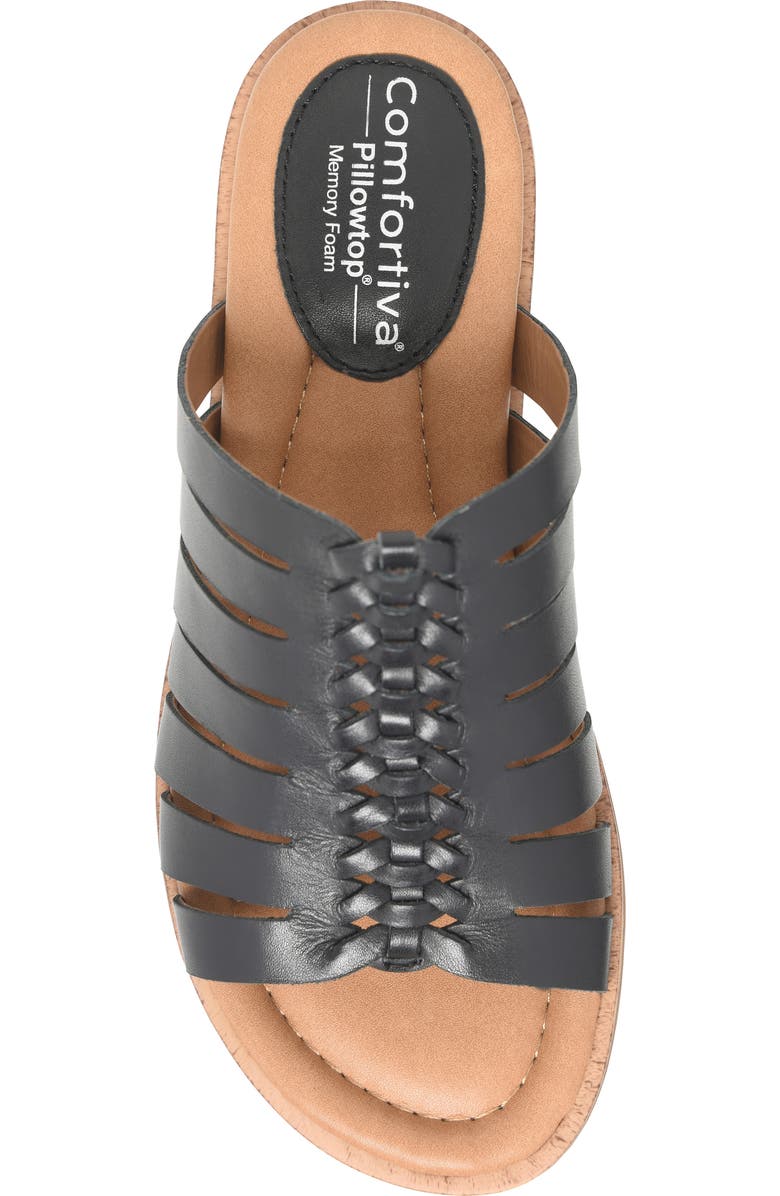 Comfortiva Dasya Woven Slide Sandal, Alternate, color,