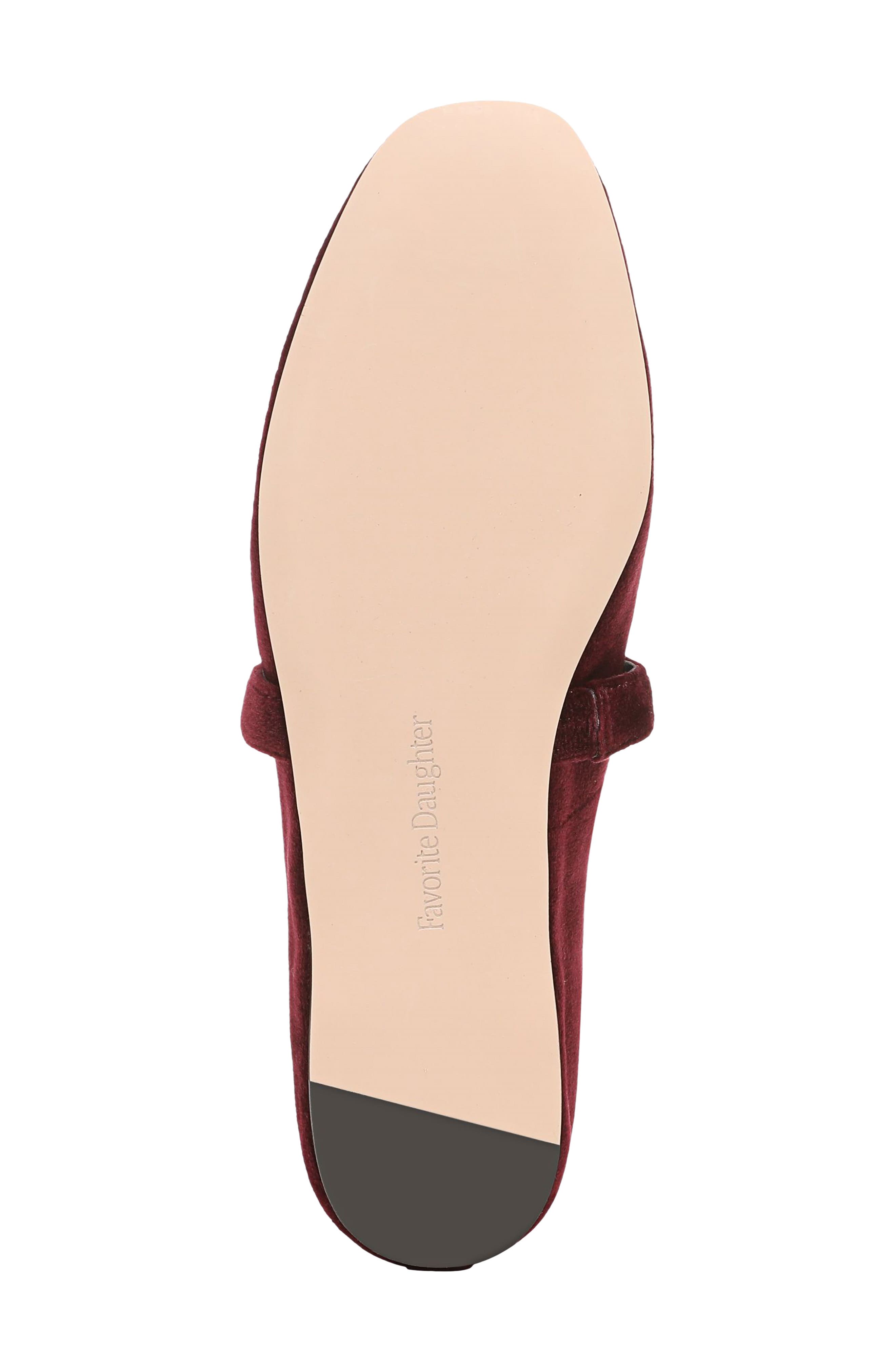 Madison Mary Jane Flat, Alternate, color, BORDEAUX VELVET
