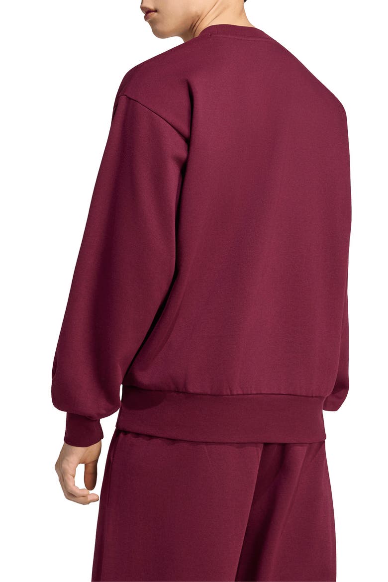 Feelcozy Sweatshirt, Alternate, color, MAROON/ BLACK