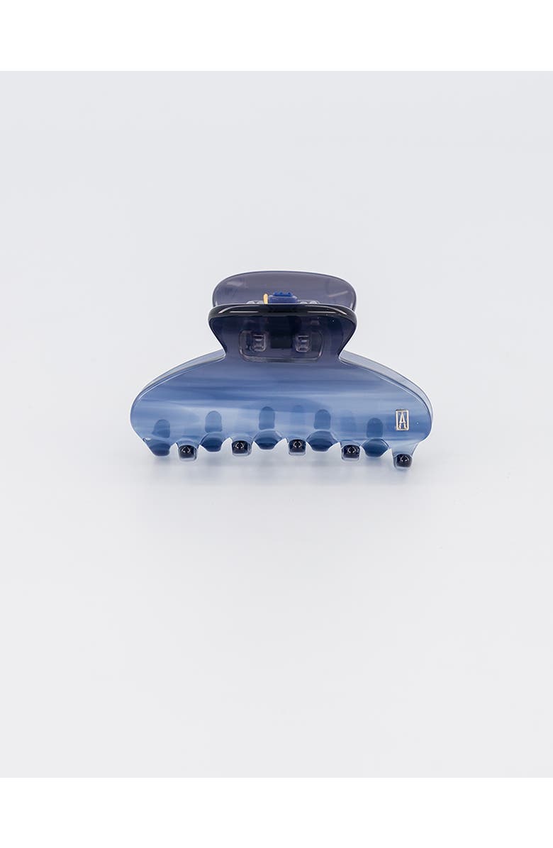 Alexandre de Paris Cool small acetate hair clip, Main, color, Blue