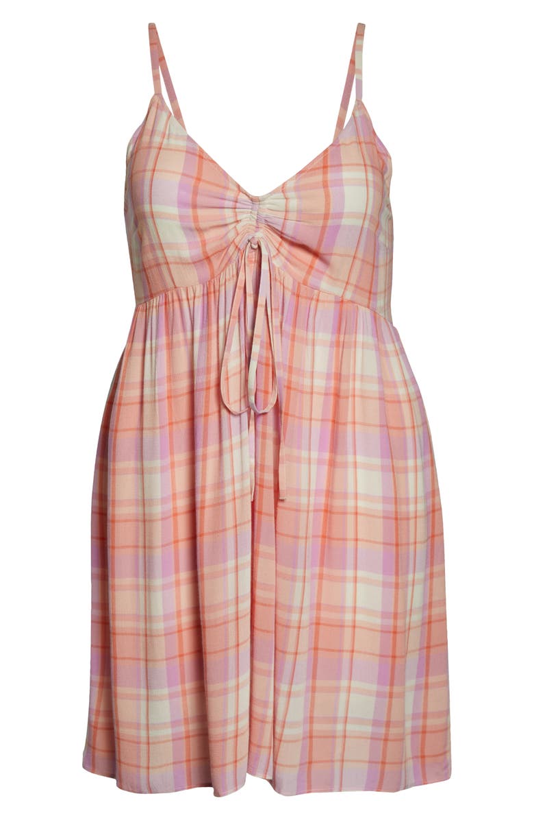 BP. Plaid Tank Dress, Alternate, color, 