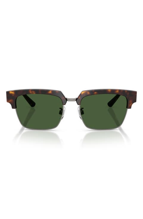 54mm Square Sunglasses