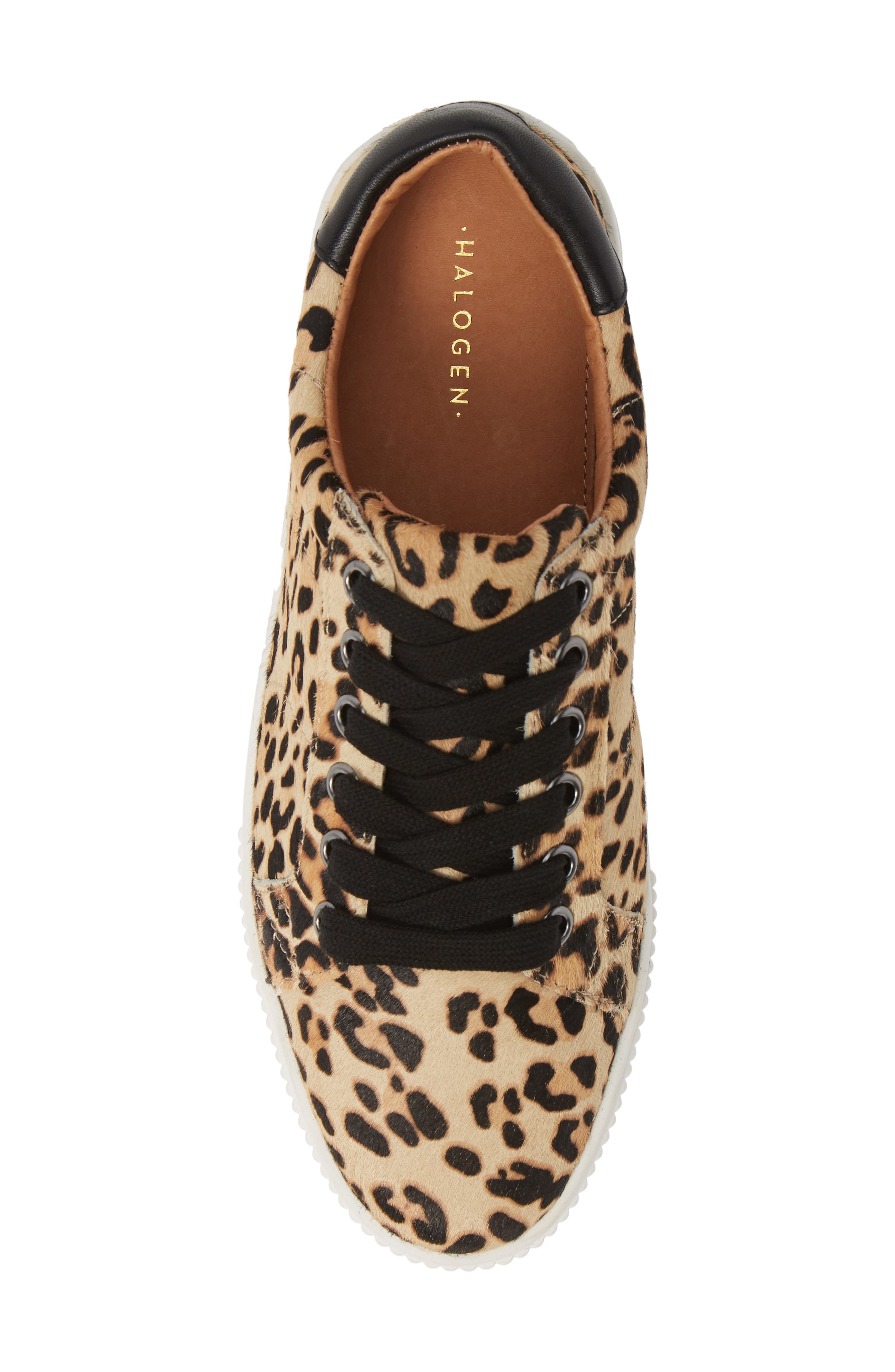 Bethany Platform Genuine Calf Hair Sneaker, Alternate, color, LEOPARD PRINT CALF HAIR