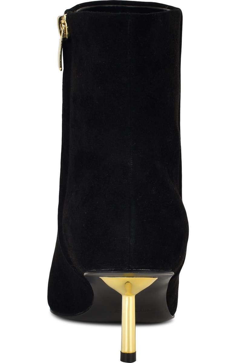 Nine West Hamesa Pointed Toe Bootie, Alternate, color, Black