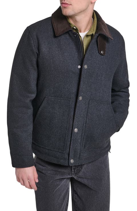 Corduroy Collar Barn Jacket