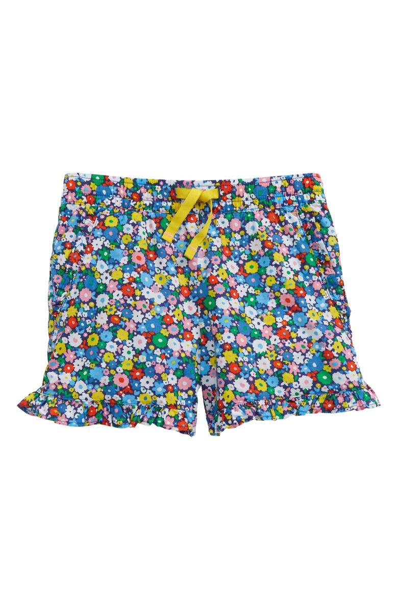 Mini Boden Kids' Frill Hem Shorts, Main, color, 