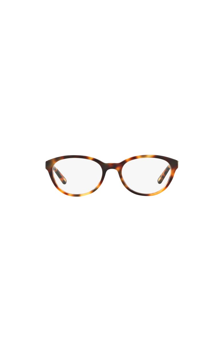 Polo Ralph Lauren 47mm Cat Eye optical glasses, Alternate, color, Tortoise