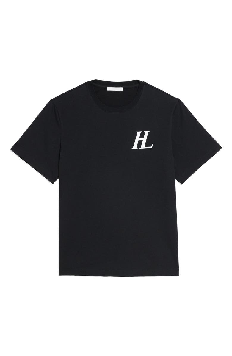 Helmut Lang Capsule Logo Graphic T-Shirt, Alternate, color, Black