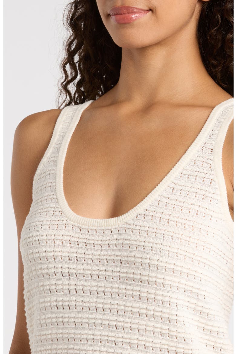 Siena Cotton Sweater Tank, Alternate, color, ANTIQUE WHITE