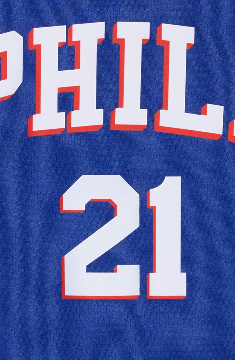 Nike Youth Nike Joel Embiid Royal Philadelphia 76ers Swingman Jersey - Icon Edition, Alternate, color, 