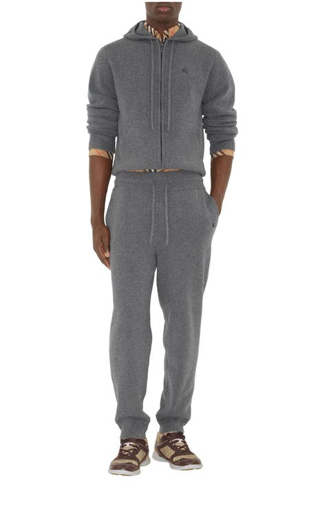 Cashmere Blend Jogging Pants