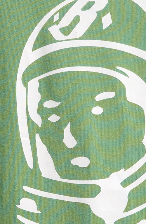 Billionaire Boys Club Kids' Helmet Head Cotton Graphic T-shirt In Green