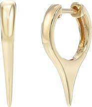 Zoe Lev Dagger Huggie Hoop Earrings