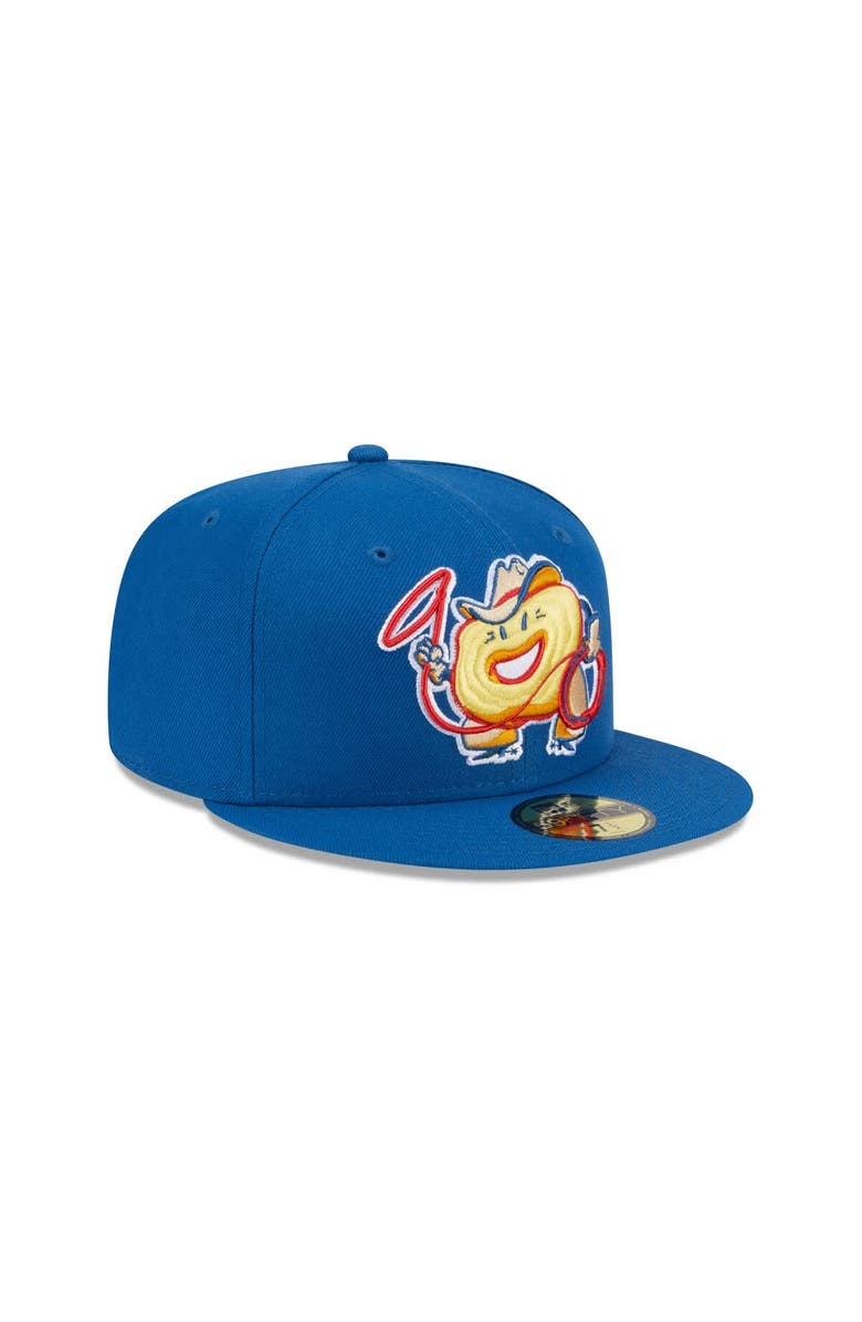 New Era Men's New Era Blue Round Rock Express Theme Nights 59FIFTY Fitted Hat, Alternate, color, Blue