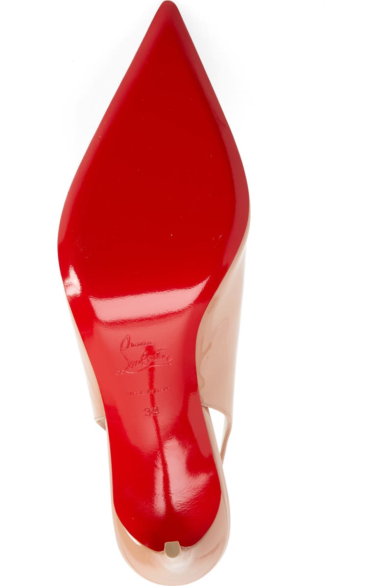 Christian Louboutin Kate Slingback Pump, Alternate, color, Nude
