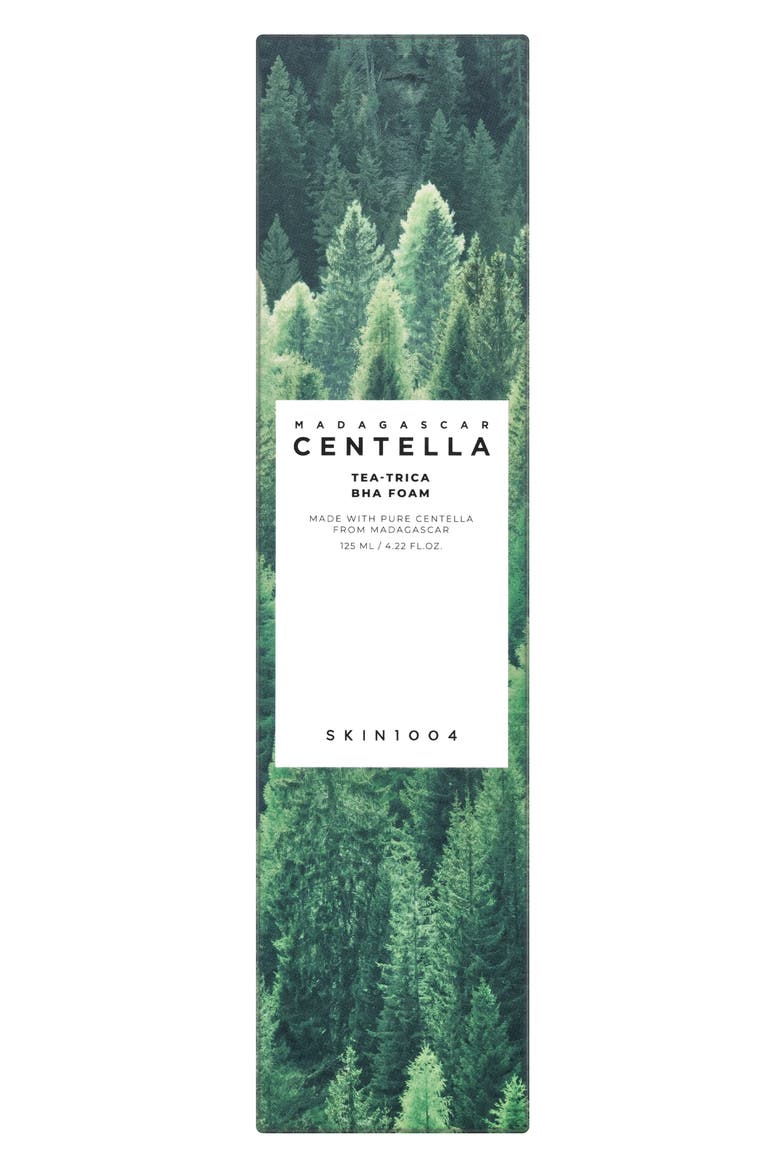 Madagascar Centella Tea-Trica BHA Cleansing Foam, Alternate, color, WHITE