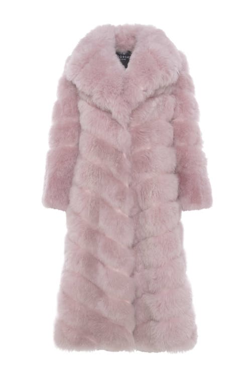 Gorski Select Cashmere Goat Diagonal Coat In Multi