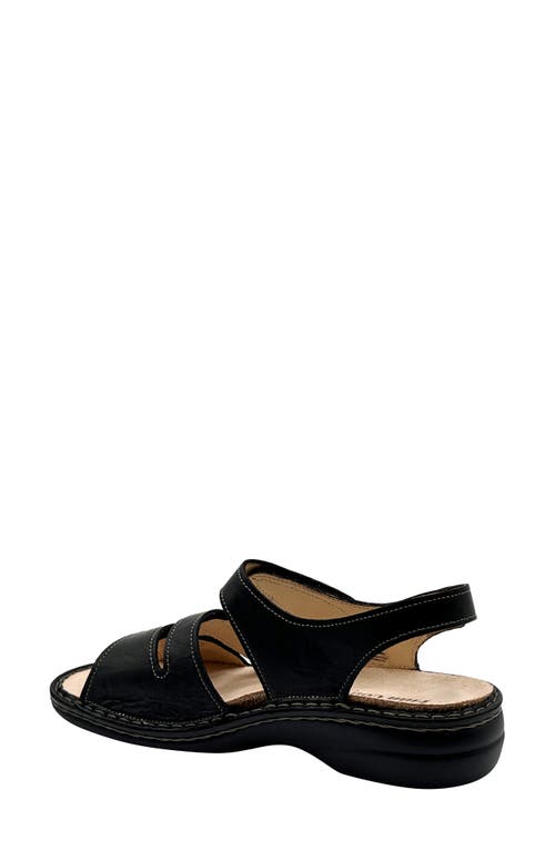 Finn Comfort Gomera-s Sandal In Black/black