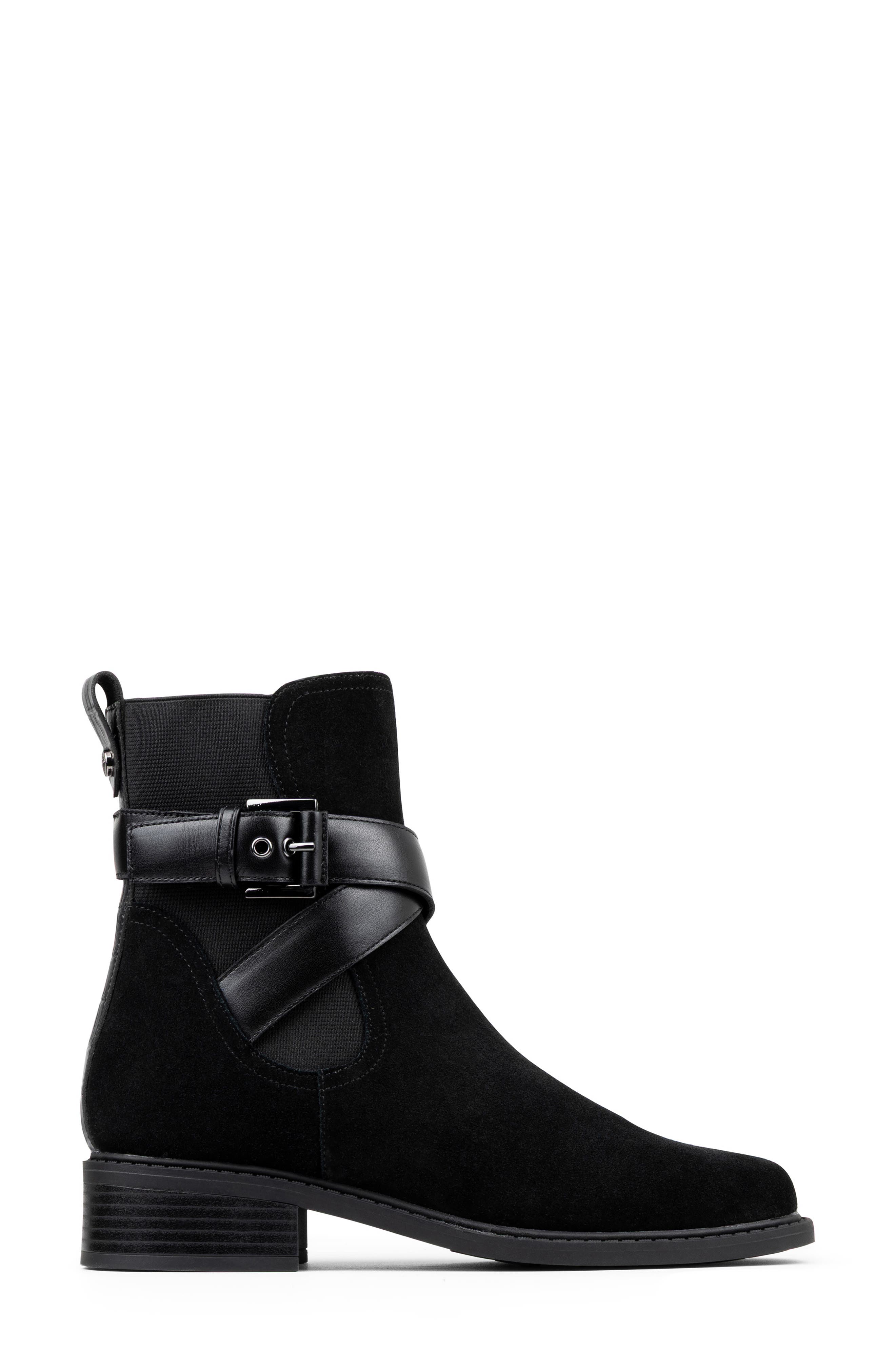 Donald Pliner Casual Bootie, Alternate, color, Black