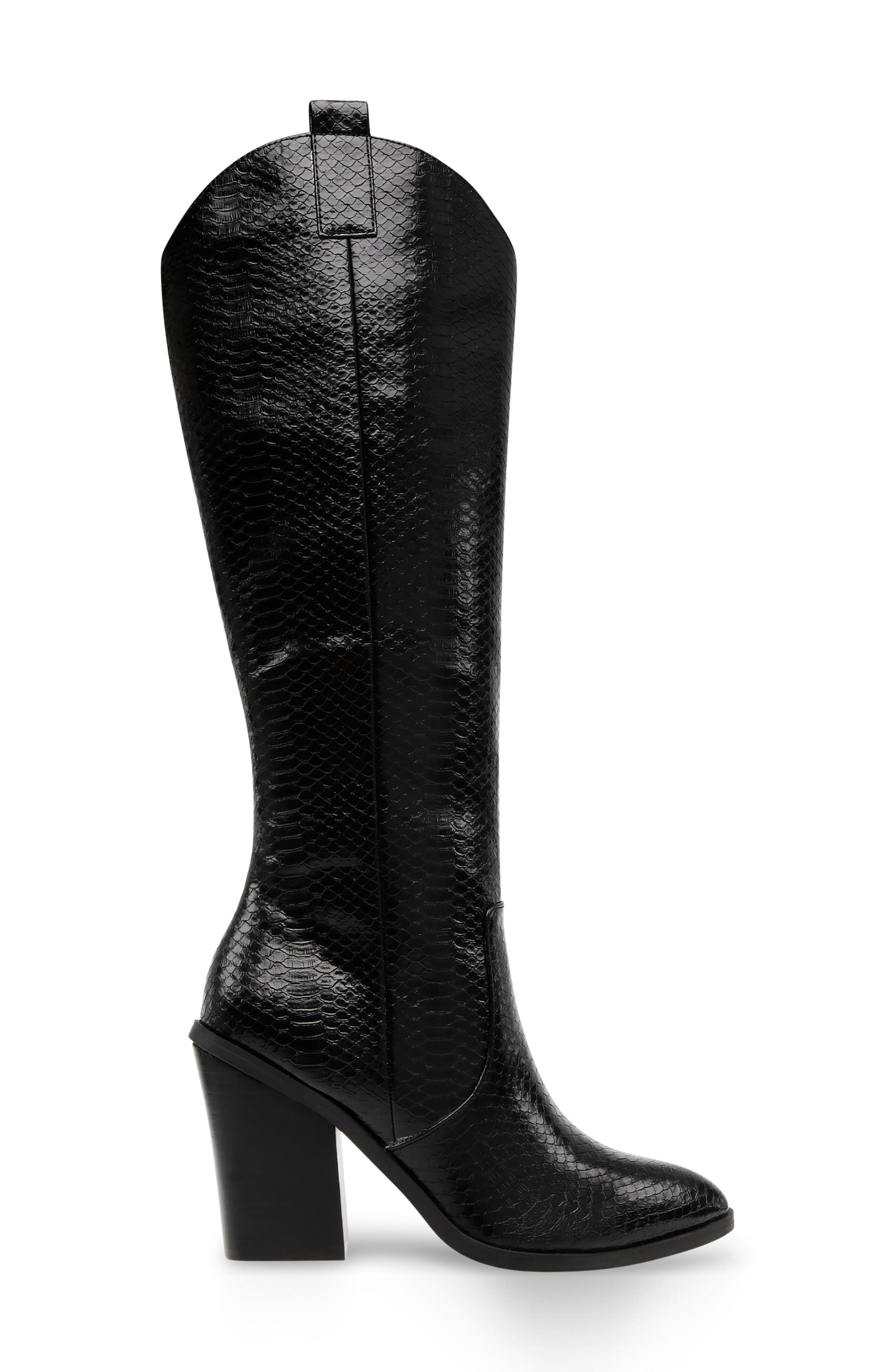 DV by Dolce Vita Nykko Snake Embossed Tall Boot, Alternate, color, 