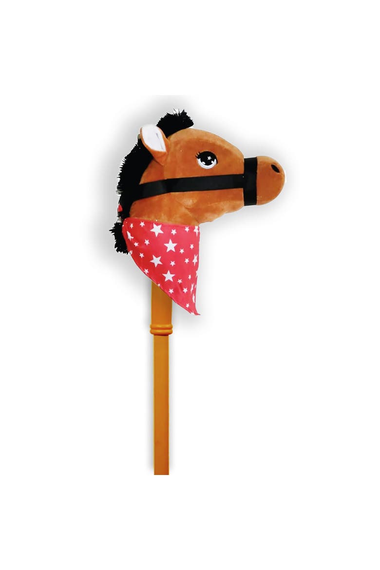 Brown Horse Stick With Sound,, Main, color, Multicolored