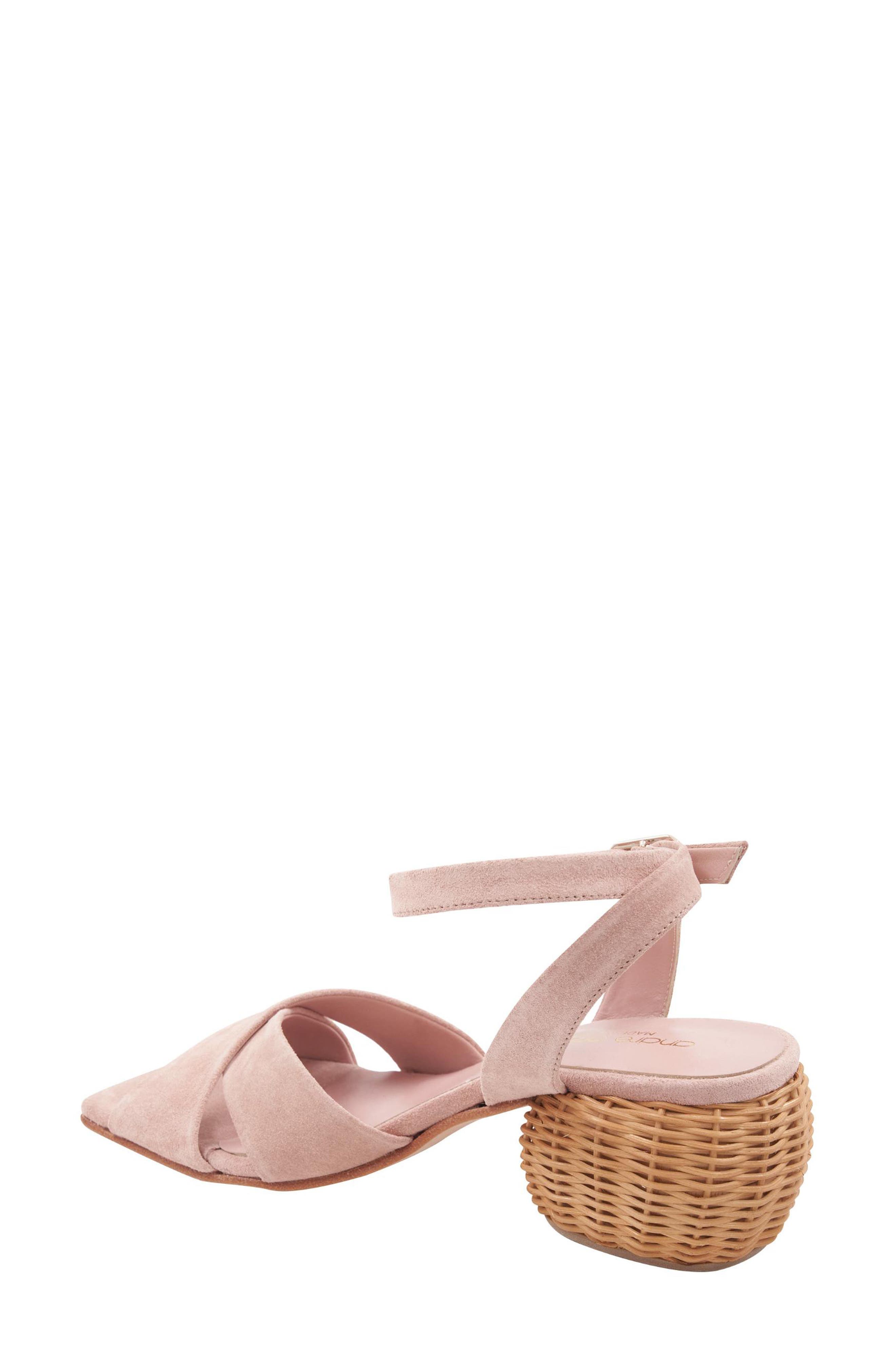 Winona Ankle Strap Sandal, Alternate, color, BLUSH