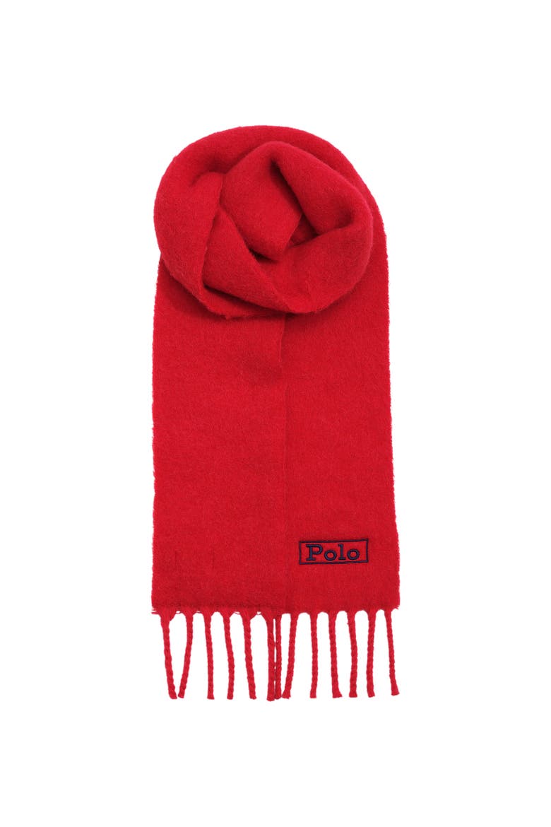 Brushed Wool Alpaca Mini, Alternate, color, Red