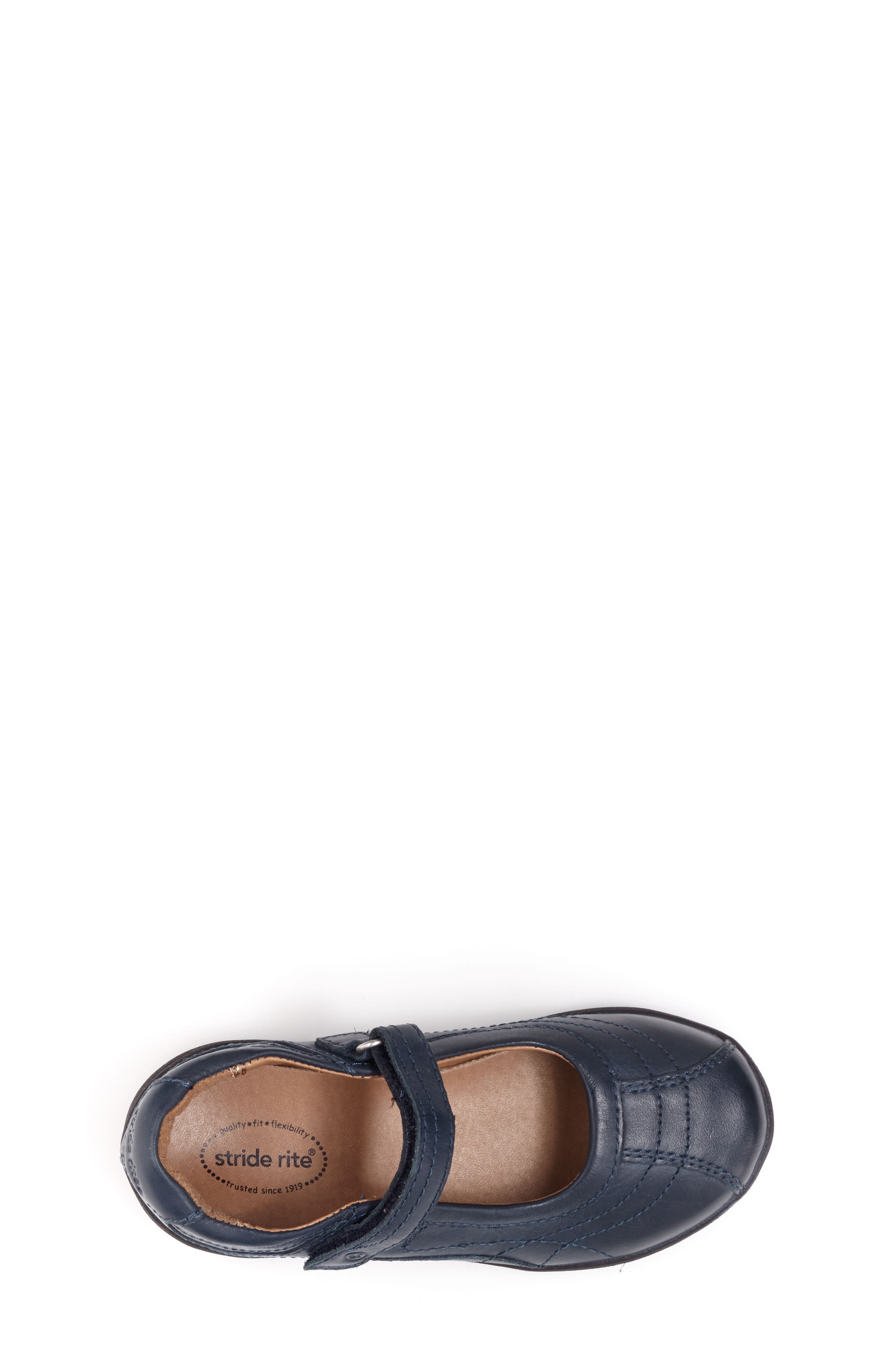 Stride Rite 'Claire' Mary Jane, Alternate, color, Navy