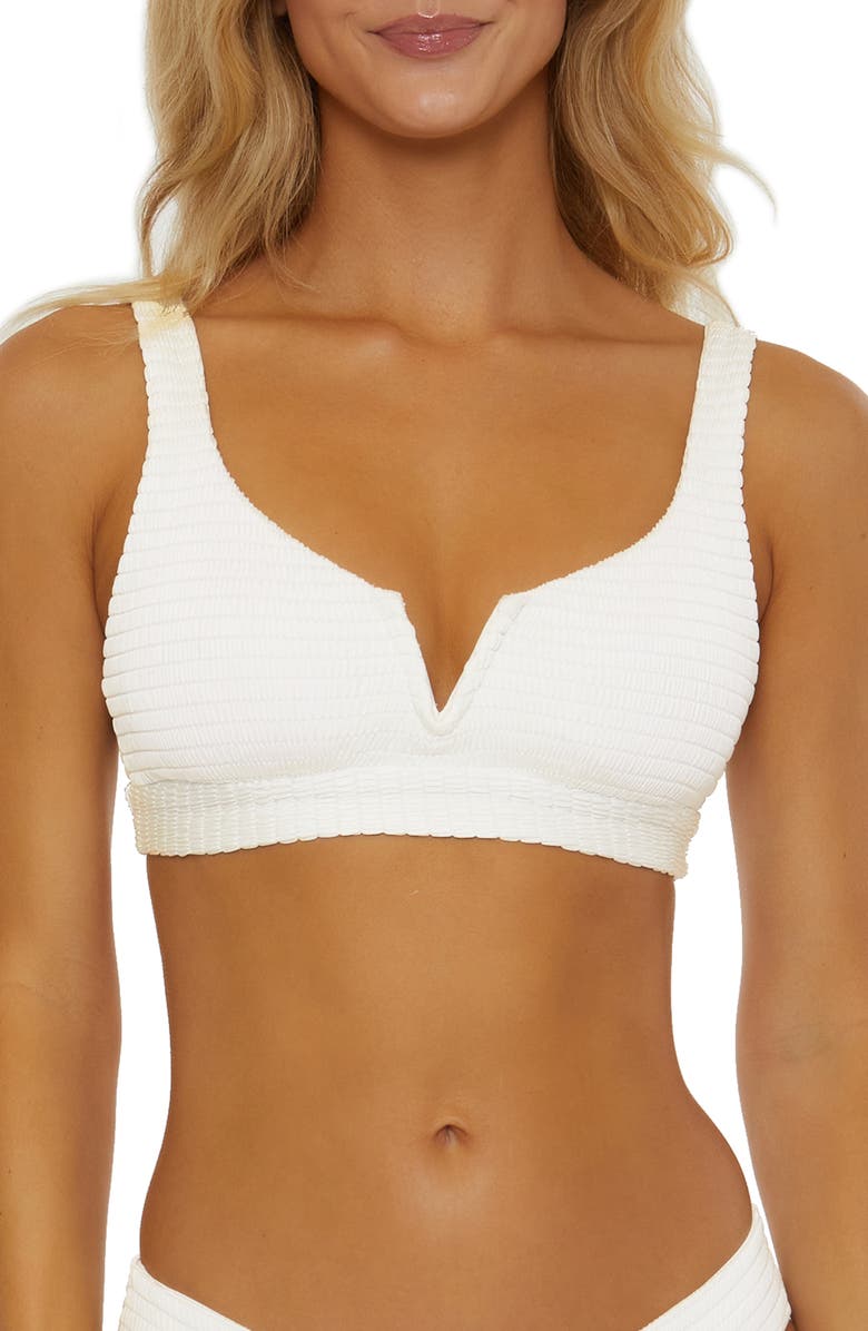 Isabella Rose Maza V-Wire Bralette Bikini Top, Main, color, 