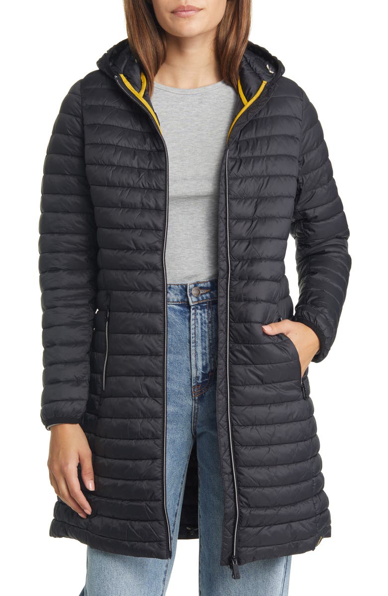 Joules Women's Snug Long Puffer Coat, Main, color, 