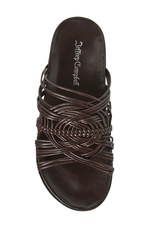 JEFFREY CAMPBELL JEFFREY CAMPBELL INTWINED SLIDE SANDAL