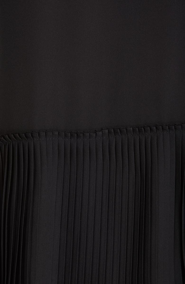 FRAME Pleated Peplum Hem Silk Tank, Alternate, color, 