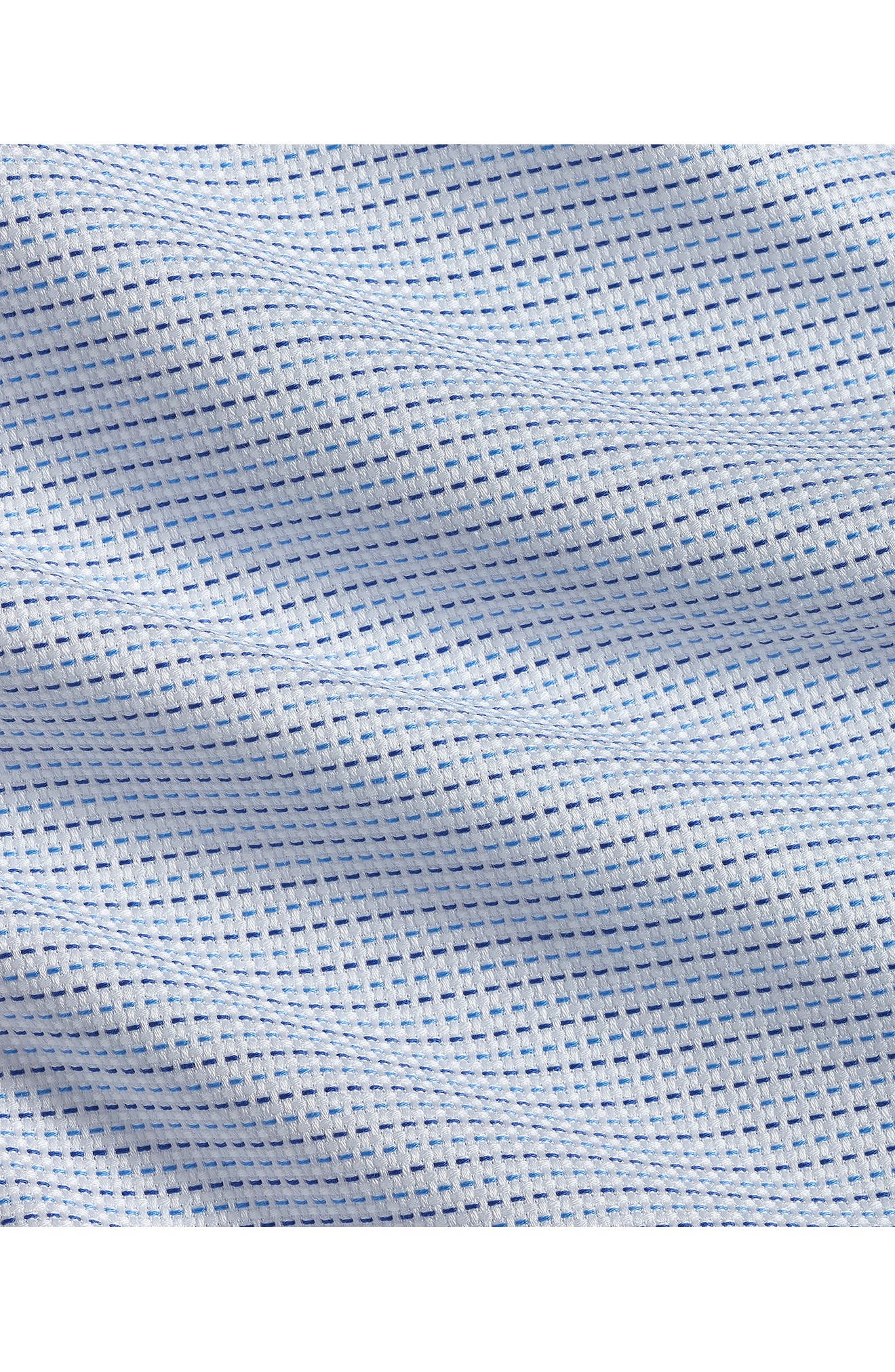 Мужские платья David Donahue Regular Fit Micro Tic Cotton Dobby Dress Shirt — фото 2