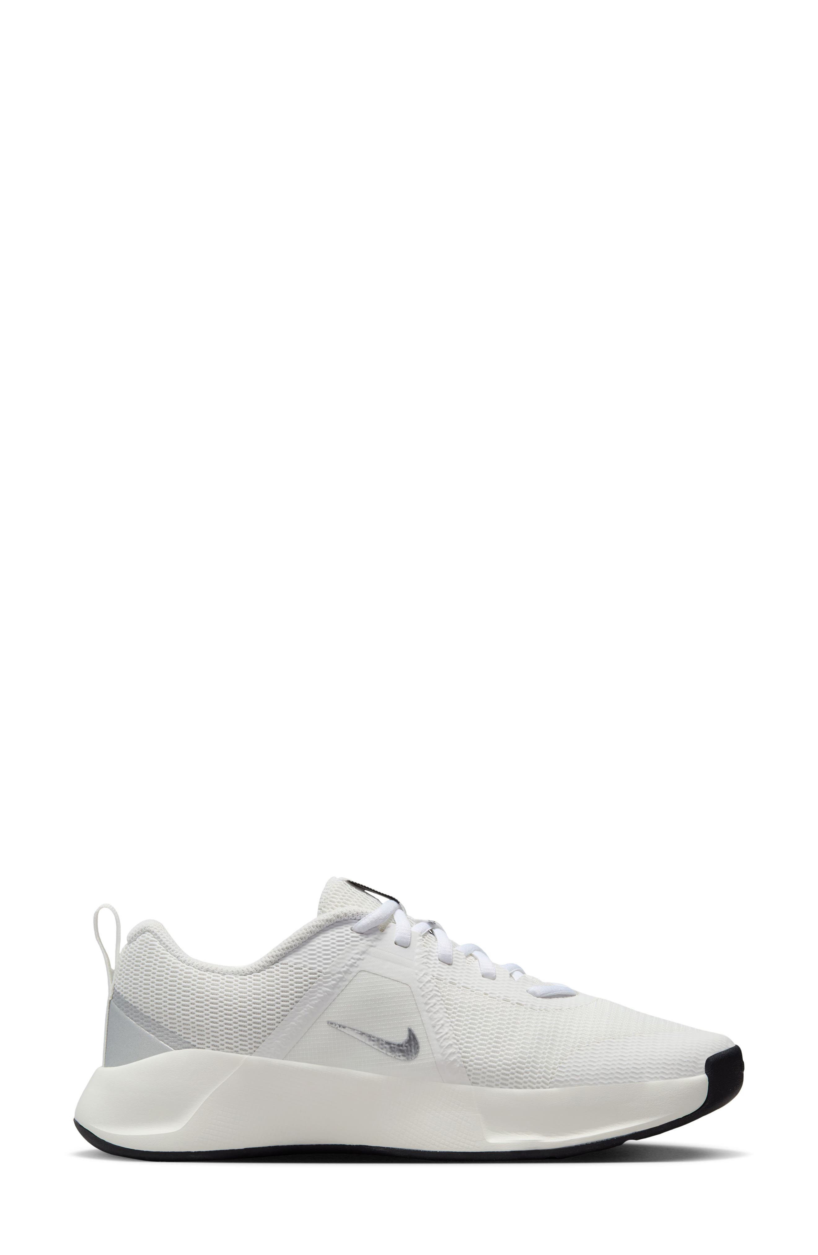 Nike MC Trainer 3 Training Shoe, Alternate, color, Summit White/ Metallic Silver