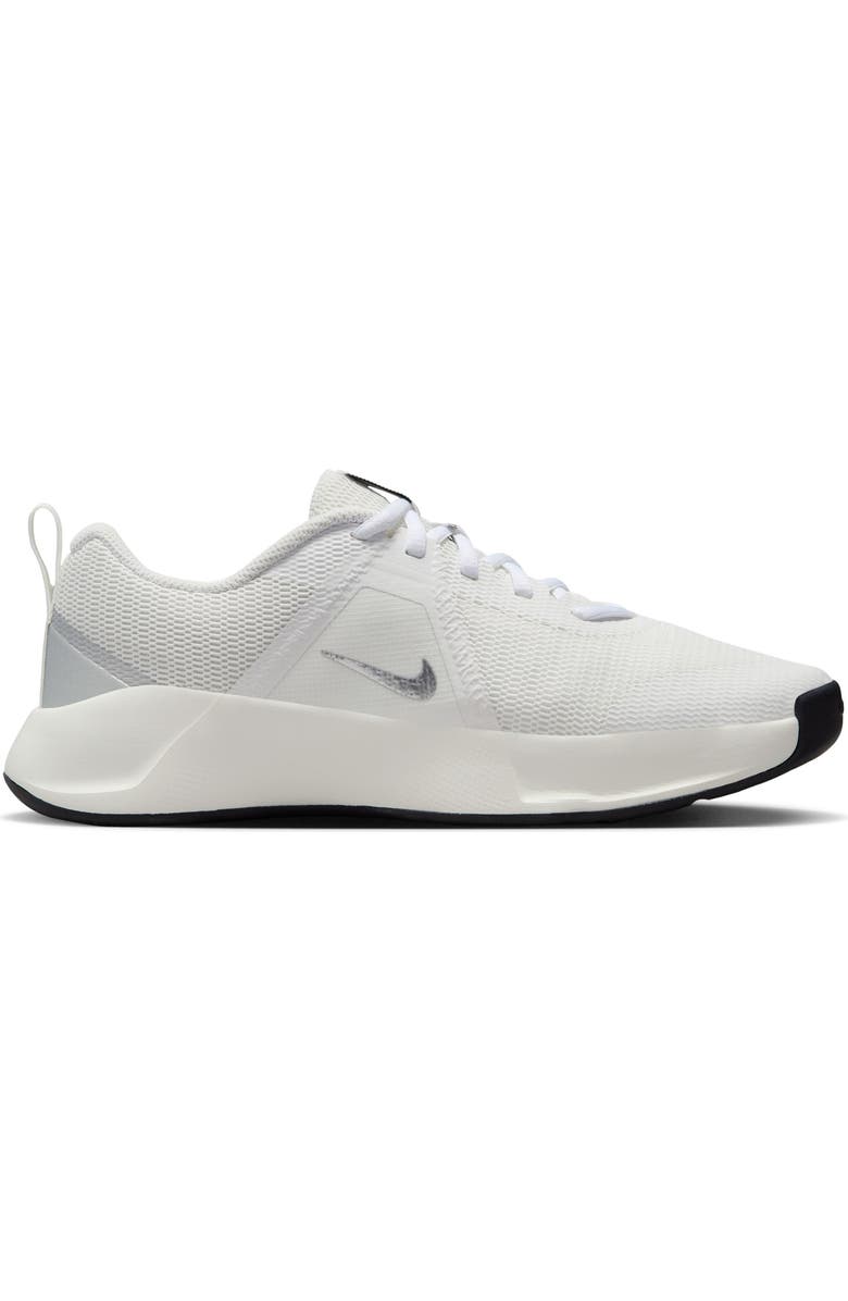 Nike MC Trainer 3 Training Shoe, Alternate, color, Summit White/ Metallic Silver