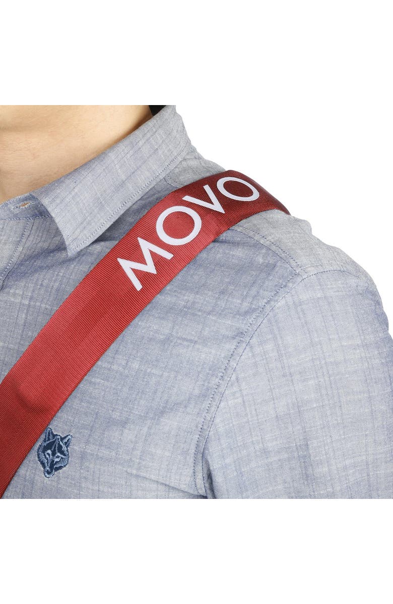 MOVO NS-203 Nylon-Webbed Camera Strap with Gel Shoulder Strap for DSLR's and Binoculars, Alternate, color, Black