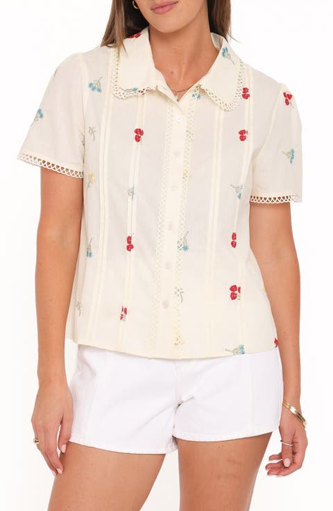 Lucile Embroidered Shirt