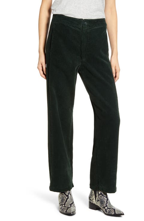 The Tomas High Waist Wide Leg Corduroy Trousers