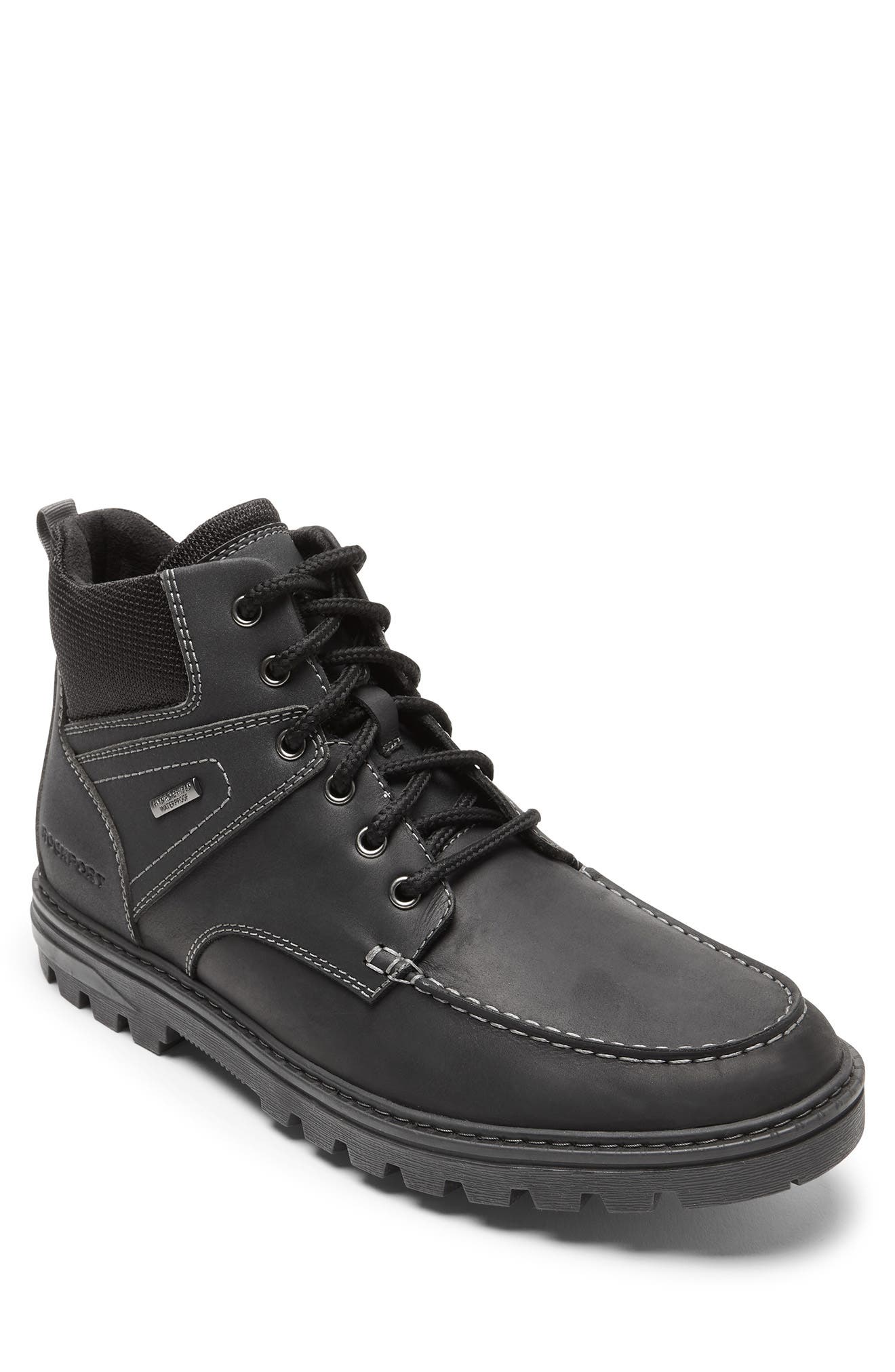Rockport Waterproof Moc Toe Lug Sole Boot