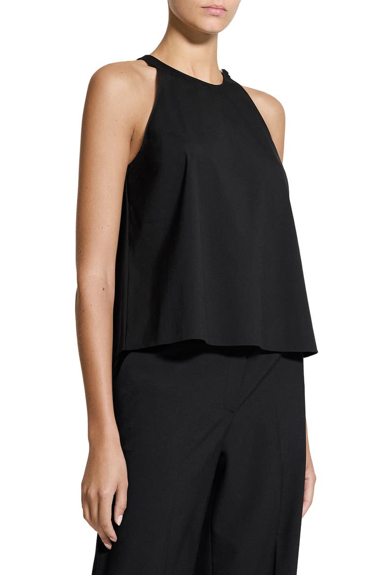 Buckle '90s Cotton Blend Tank, Alternate, color, BLACK