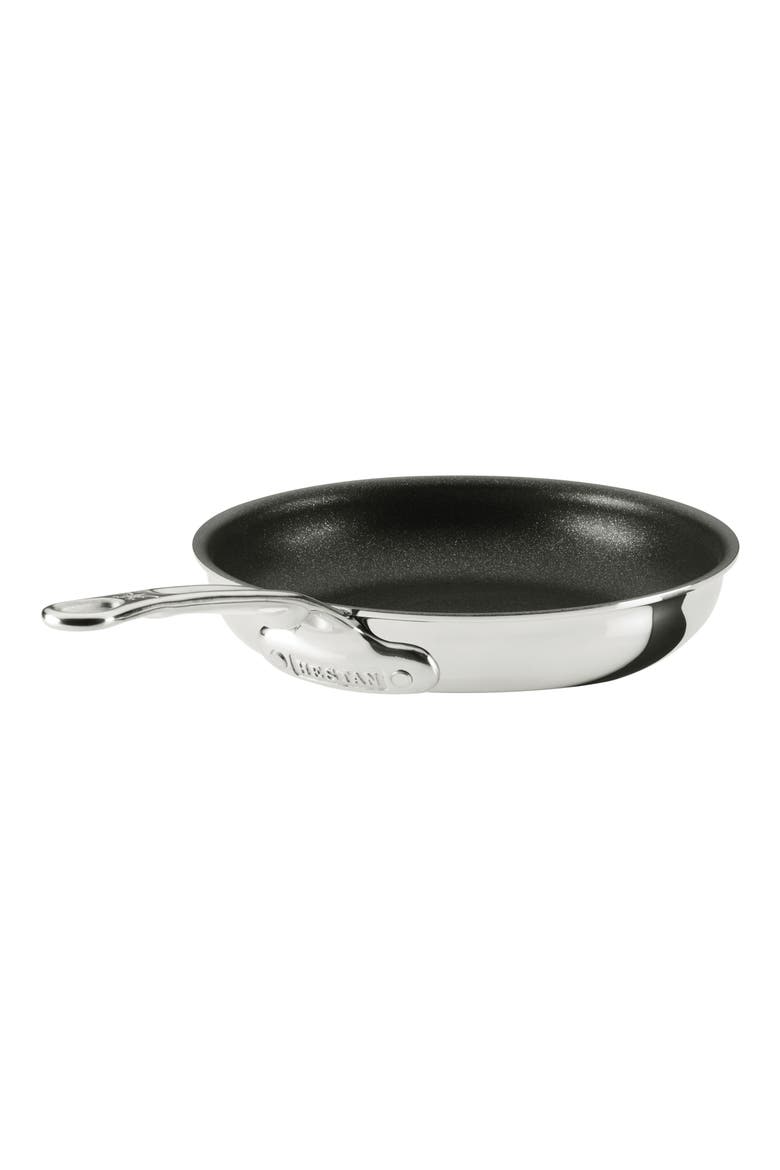 ProBond® Luxe Professional Clad Stainless Steel 8.5-Inch Nonstick Skillet, Main, color, NO COLOR