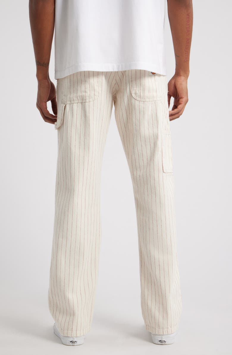 Dickies Service Stripe Canvas Carpenter Pants, Alternate, color,