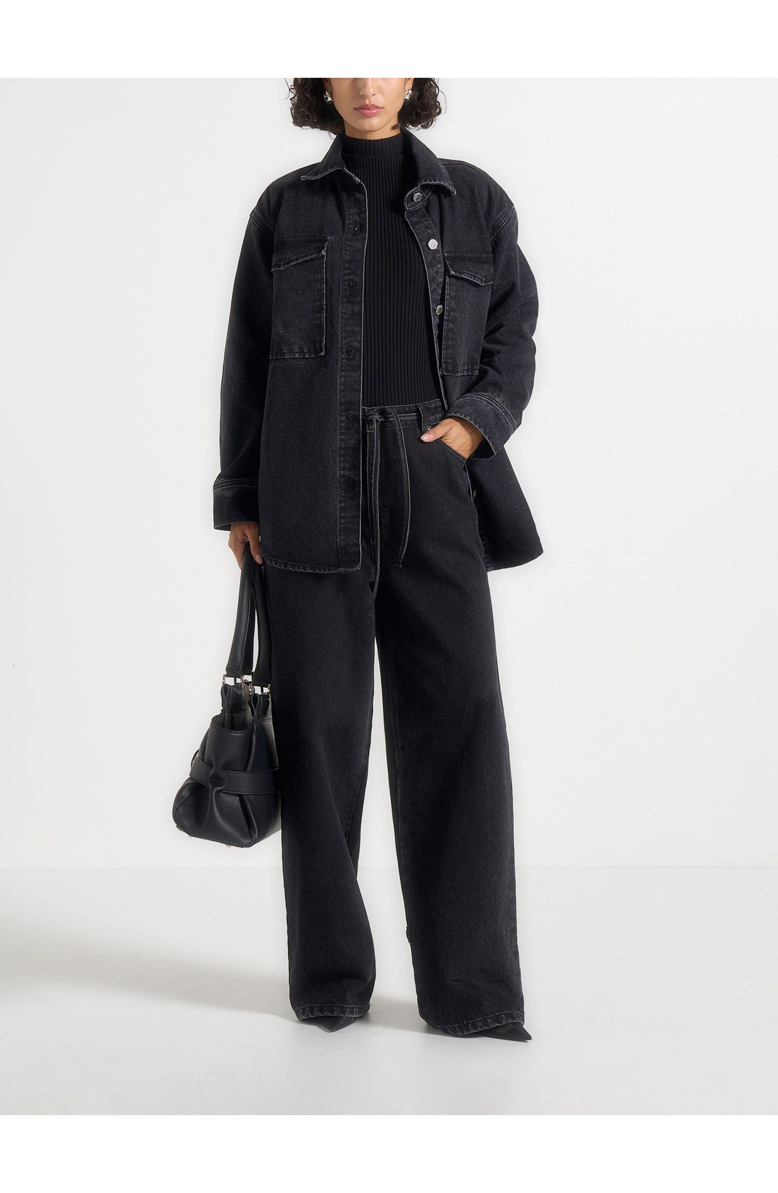 Joy Denim Oversized Shirt - image 2