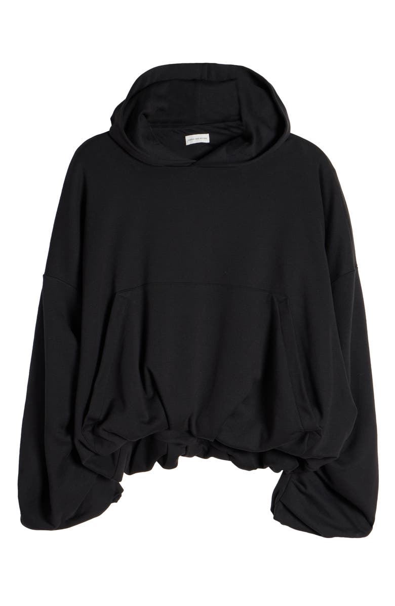 Dries Van Noten Hannett Oversize Draped Hoodie, Alternate, color, 